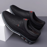 Zapatos de Cuero de Ciudad Slip-On