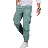 Pantalón Cargo en Tejido Acanalado