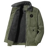 Chaqueta de Pana con Forro de Fleece