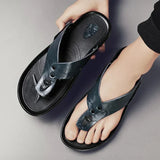 Sandalias de Cuero Elegantes
