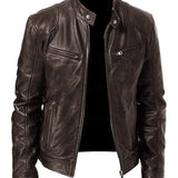 Chaqueta de cuero