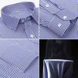 Camisa de oficina de algodón premium para Hombre – Azul Claro
