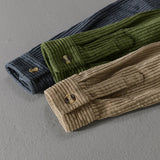 Camisa elegante de algodón premium para Hombre – Verde