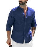 Camisa de lino casual