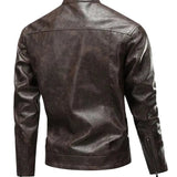 Chaqueta de Cuero Americana de Piloto