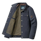 Chaqueta Cortavientos Elegante de Algodón