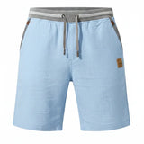Victor - Pantalón Corto de Lino de Verano