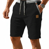 Victor - Pantalón Corto de Lino de Verano
