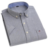 Camisa elegante de algodón para Hombre – Gris Claro