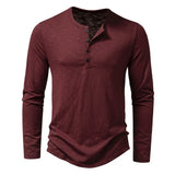 Camisa de polo de manga larga de algodón para Hombre