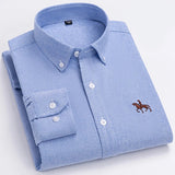 Camisa elegante de algodón para Hombre – Verde