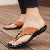 Sandalias de Cuero Elegantes