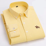 Camisa elegante de algodón para Hombre – Verde
