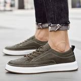 Zapatillas de Cuero Elegantes