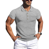 Camisa Polo Rayada Elegante