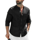 Camisa de lino casual