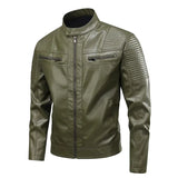 Chaqueta de Cuero Retro