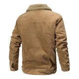 Chaqueta de Forro Polar Casual Bosque