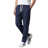 Tsuki - Pantalón de lino japonés cómodo