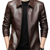 Chaqueta de Cuero Casual
