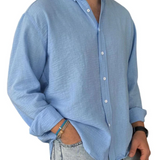 Camisa premium de algodón premium para Hombre – Negro