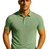 Camisa Polo Rayada