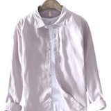 Camisa elegante de algodón premium para Hombre – Blanco