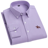 Camisa elegante de algodón para Hombre – Verde