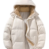 Chaqueta Elegante con Capucha para Hombres