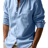 Camisa elegante de lino para Hombre
