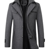 Chaqueta de invierno elegante de lana