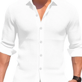Camisa casual de algodón para Hombre