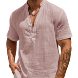 Camisa transpirable de algodón premium para Hombre
