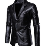 Chaqueta de Cuero Casual Profesional