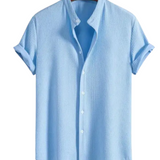 Camisa Atemporal de algodón premium para Hombre – Negro