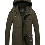 Chaqueta de Invierno Elegante con Forro de Algodón