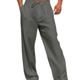 Pantalones de algodón elegantes