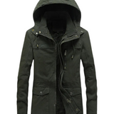 Chaqueta de Invierno Elegante y Cortavientos
