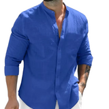 Camisa casual de lino para Hombre Esencial