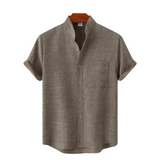 Camisa de Lino Veneciana de manga corta