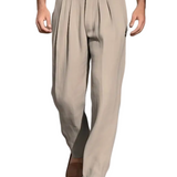 Pantalón Ancho de Lino