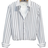 Camisa elegante de algodón premium para Hombre – Marino