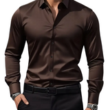 Camisa elegante de algodón premium para Hombre