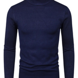 Suéter Elegante con Cuello Alto
