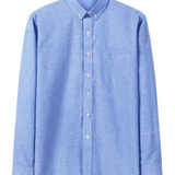 Camisa Atemporal de manga larga de algodón para Hombre