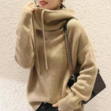 Muriel | Oversized polotröja med hög krage