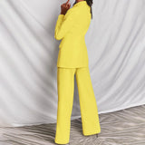 Lara - Elegant Blazer och Byxor