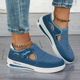 Ventilerande Slip-On Sneakers med stabil passform