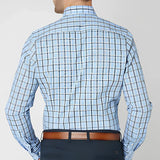 Camisa de cuadros de algodón premium para Hombre – Rojo