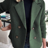 Amora – Elegant kavaj med flätstickade ärmar – bild 12
